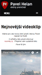 Mobile Screenshot of pavelhelan.cz